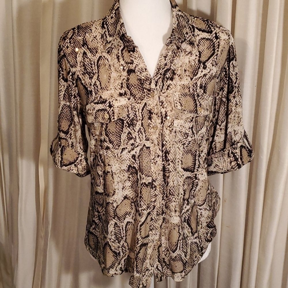 Cathy Daniels sz M snake priht